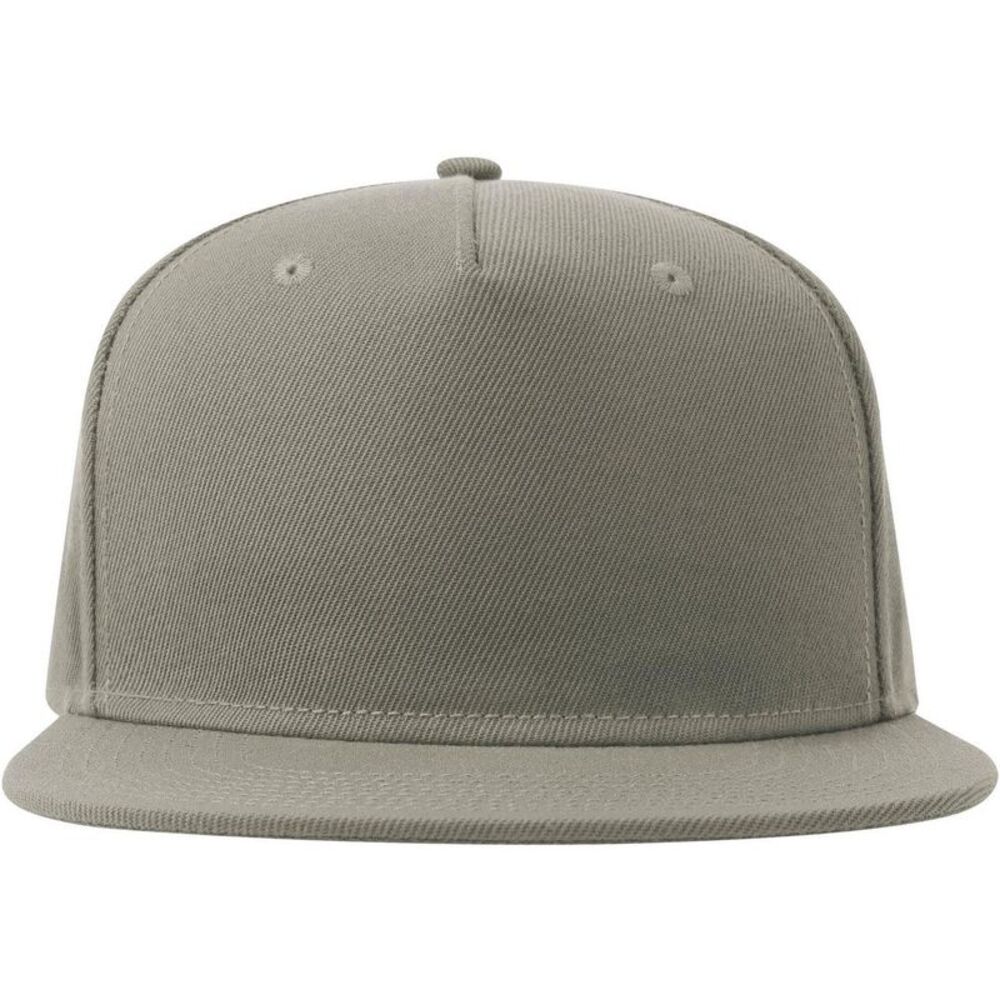 Atlantis Unisex Adult 5 Panel  Baseball Cap / Gray